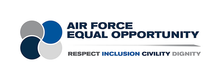 Air Force Equal Opportunity logo Respect Inclusion Civility Dignity
